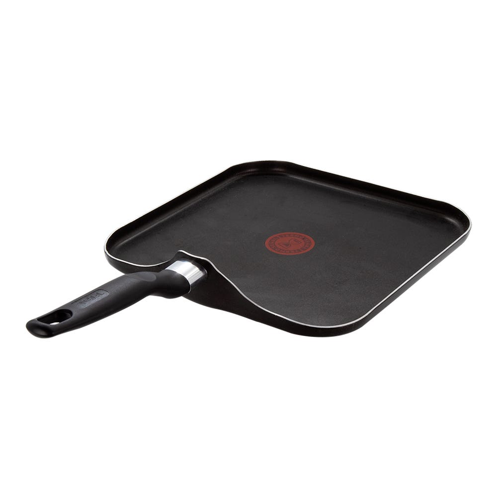 Sartén grill de aluminio cuadrado 27 x 27 cm vital 0391400VT T-Fal