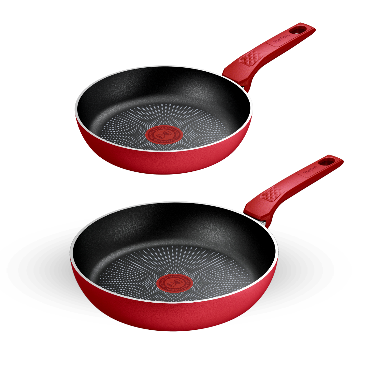 Juego de sartenes de aluminio 20 y 24 cm rojo Dayli Expert T-Fal