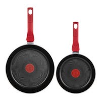 Juego de sartenes de aluminio 20 y 24 cm rojo Dayli Expert T-Fal