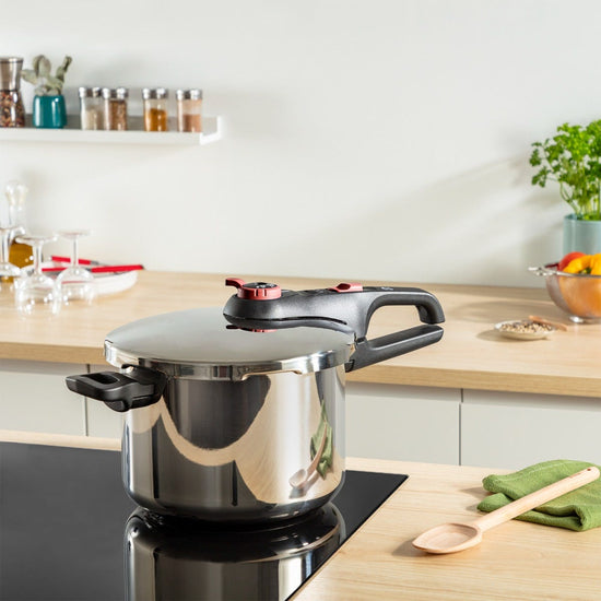 Olla de presión de acero inoxidable 8 L P2584403 T-Fal – vista 10