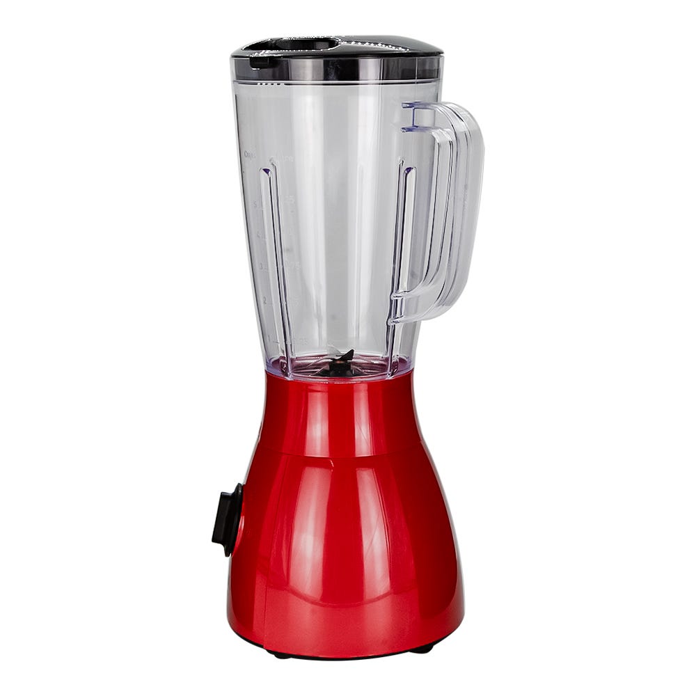 Licuadora vaso de plástico de 2 velocidades Optimix roja LN2775MX T-Fal
