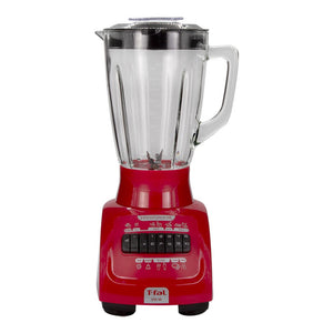 Licuadora infiny force XL 10 velocidades vaso de vidrio roja LN8205MX T-Fal