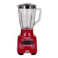 Licuadora infiny force XL 10 velocidades vaso de vidrio roja LN8205MX T-Fal
