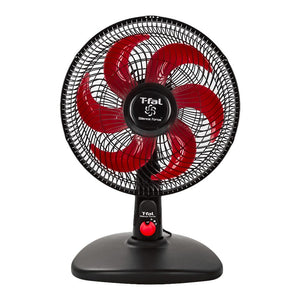 Ventilador 14 pulgadas 2 en 1 Silence Force negro con rojo VE32A3X0 T-Fal