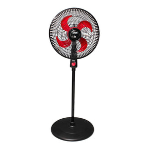 Ventilador de pedestal 16 pulgadas Air Maxx negro con rojo VE31A3X0 T-Fal