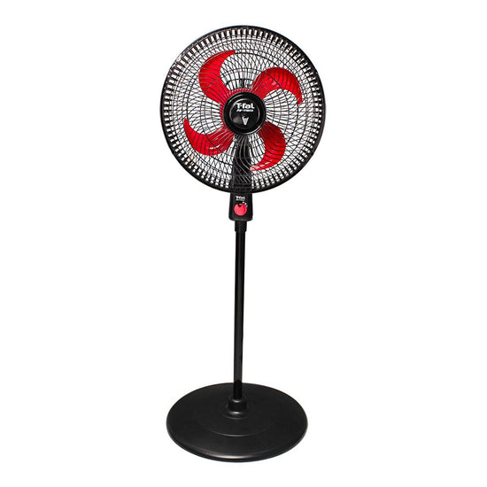 Ventilador de pedestal 16 pulgadas Air Maxx negro con rojo VE31A3X0 T-Fal