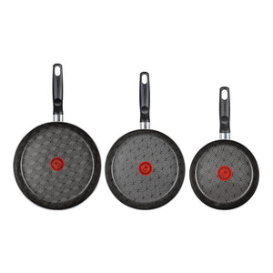 Juego de sartenes de aluminio 20/24/26cm expert chef gris 261400 T-Fal