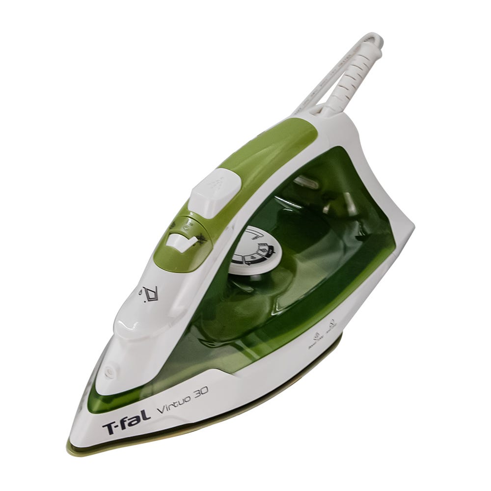 Plancha de vapor Virtuo Forest 30 suela cerámica verde FV2C44U0 T-Fal