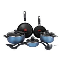 Batería de aluminio 12 piezas Expert Chef azul 5838900 T-Fal