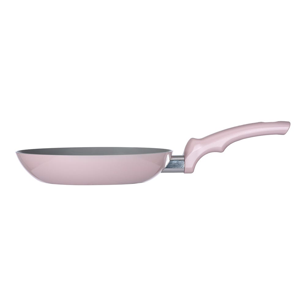 Batería de aluminio 12 piezas Ceramic rosa C493SC64 T-Fal