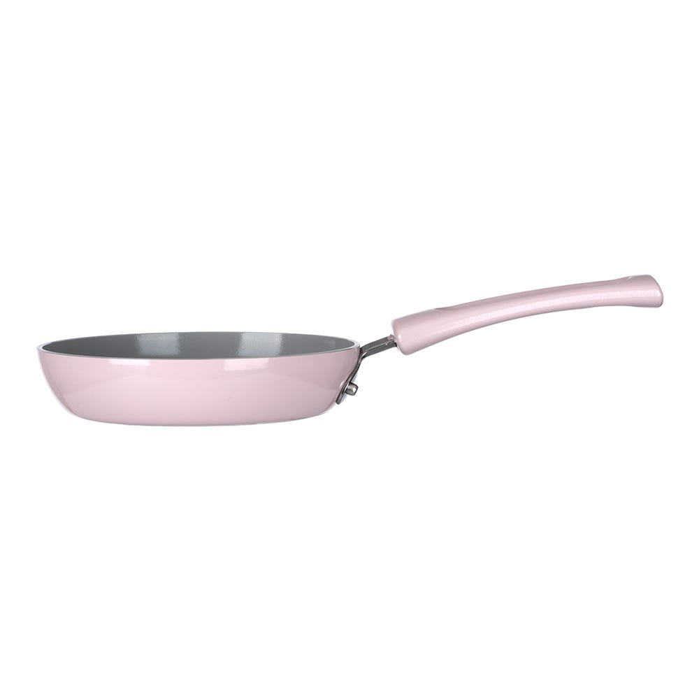 Batería de aluminio 12 piezas Ceramic rosa C493SC64 T-Fal