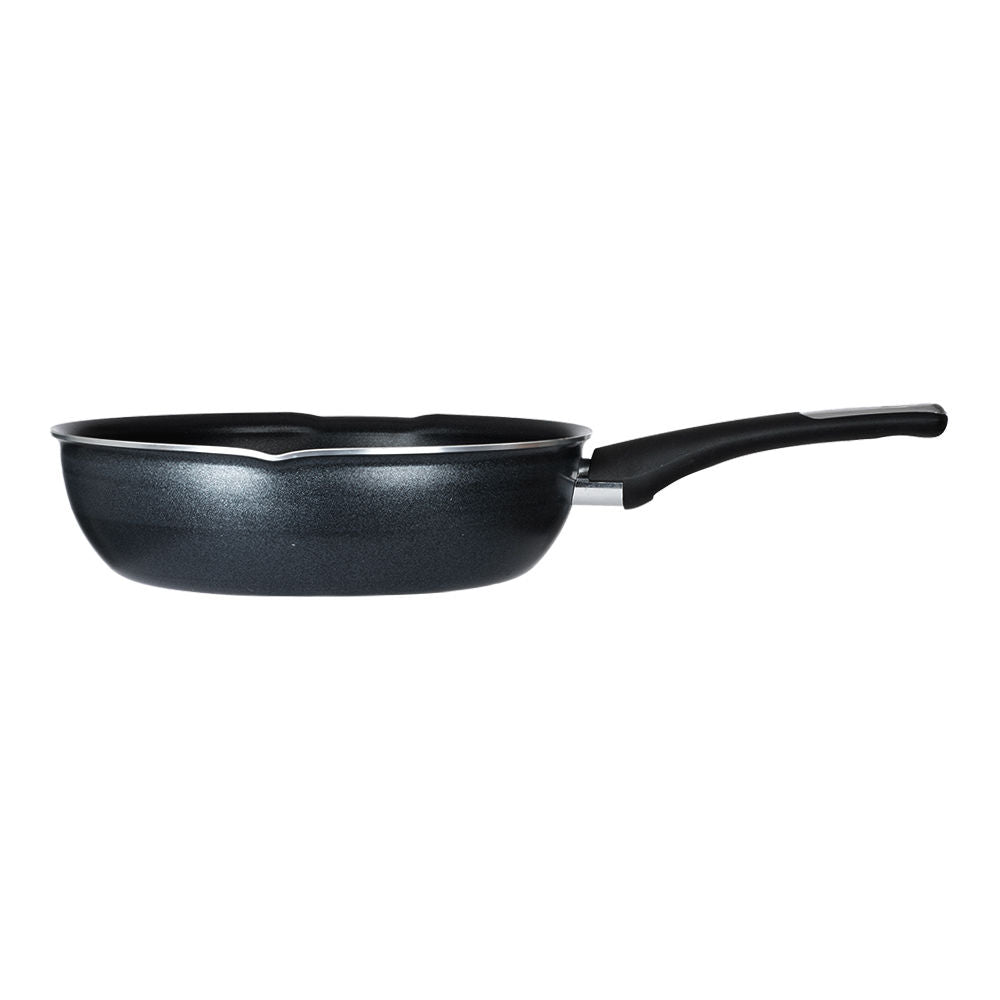 Sartén wok de aluminio 28.2 cm Easy Titanium negro C3937782M24 T-Fal