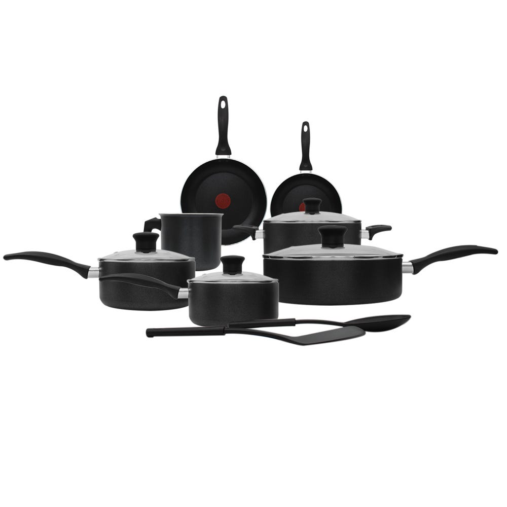 Batería de cocina aluminio 13 piezas Family Cook A730SA75 T-fal
