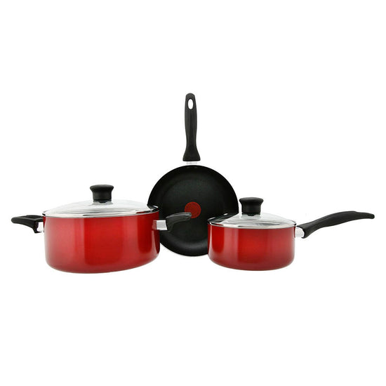 Batería de cocina aluminio 5 piezas Family Cook A197S575 T-Fal