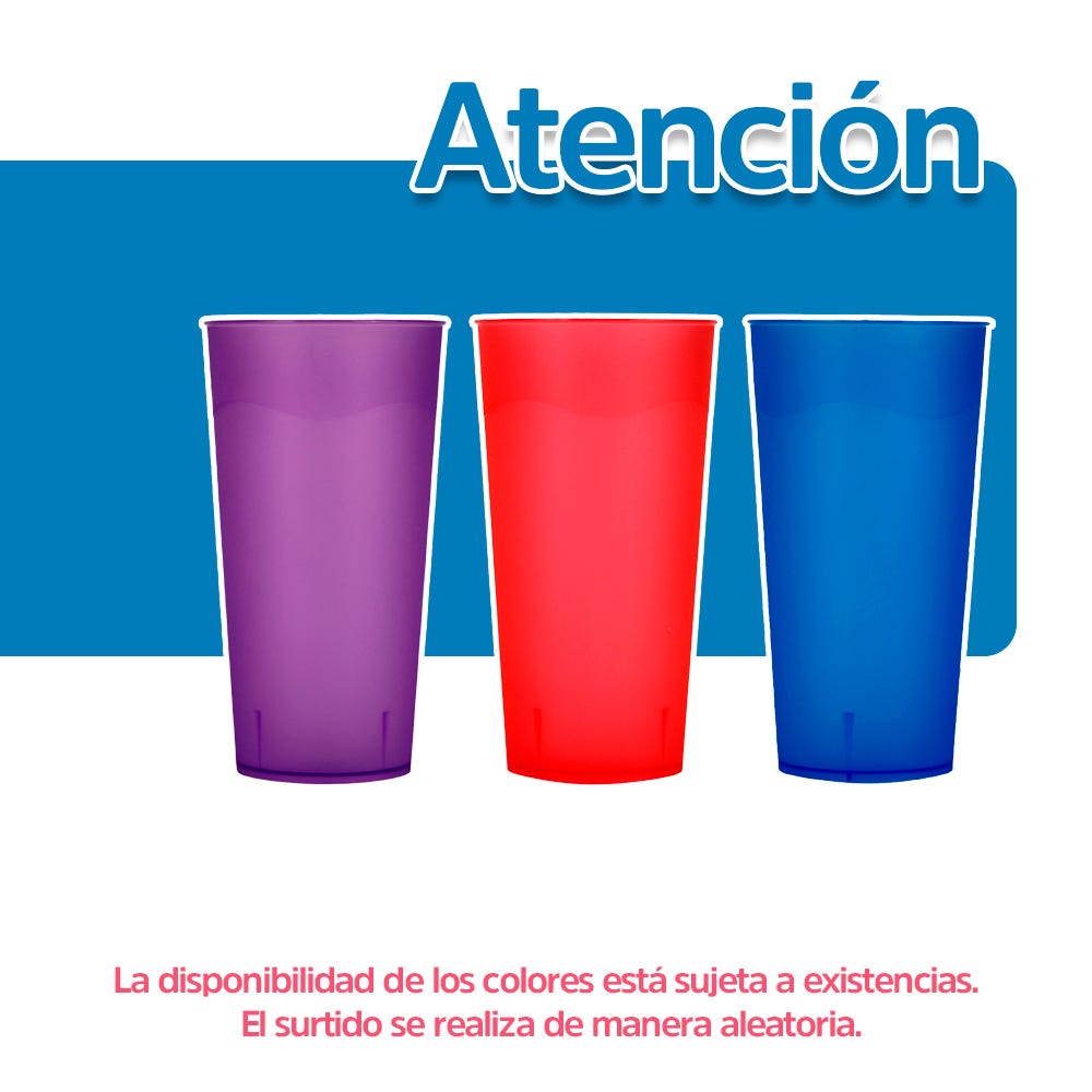 Vaso de plástico Cancún 805 Cubasa