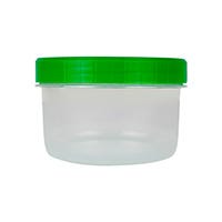 Recipiente de plástico chico con taparrosca Bongo 0532 Cubasa
