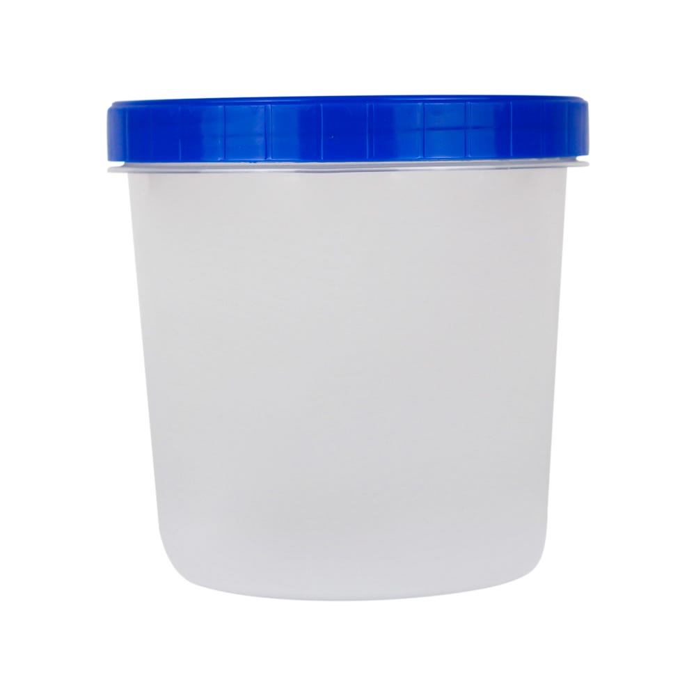 Recipiente de plástico mediano con taparrosca Bongo 0533 Cubasa