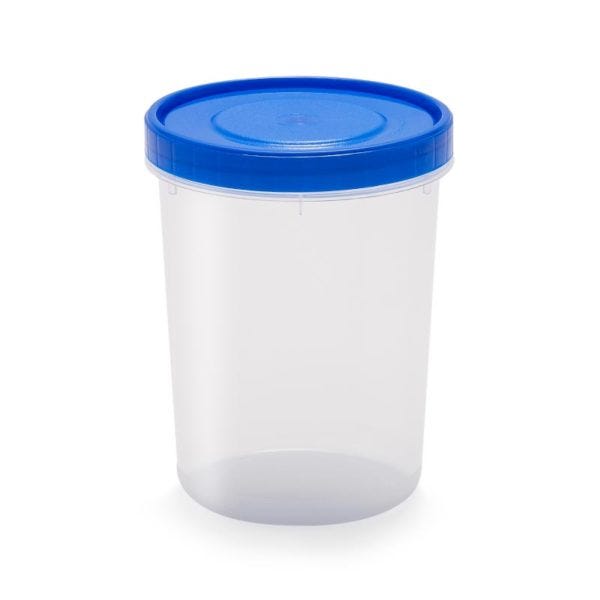 Recipiente de plástico grande con taparrosca Bongo 0534 Cubasa