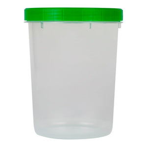 Recipiente de plástico grande con taparrosca Bongo 0534 Cubasa