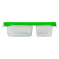 Contenedor de plástico hermético doble Refripractic 0527 Cubasa 