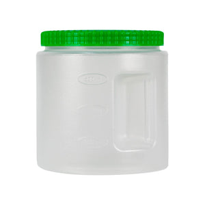 Bote de plástico con tapa 2.2 L Alacena 0552 Cubasa