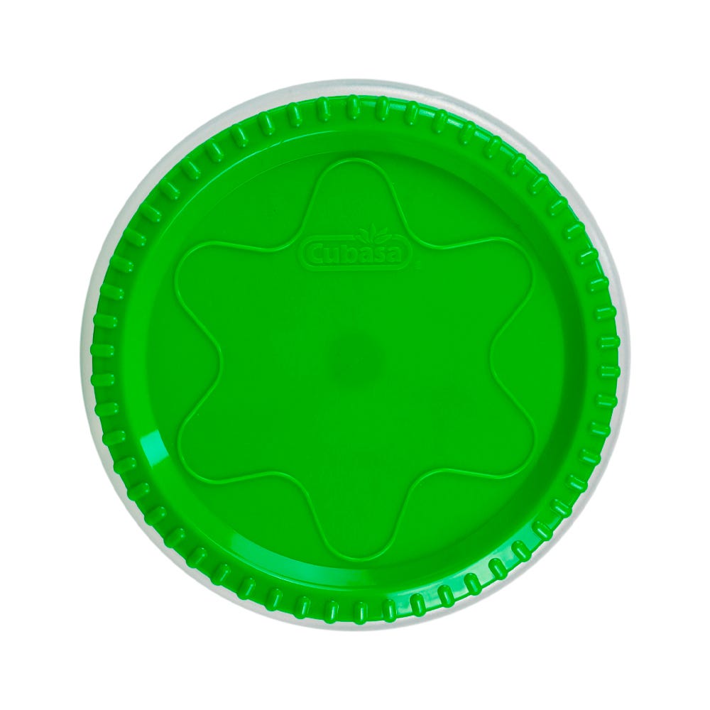 Bote de plástico con tapa 2.2 L Alacena 0552 Cubasa