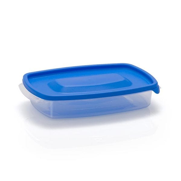 Contenedor de plástico rectangular 1 L Refripractic 0514 Cubasa