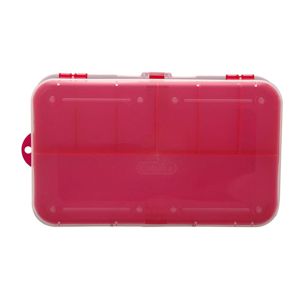 Estuche organizador de plástico doble 1824 Cubasa