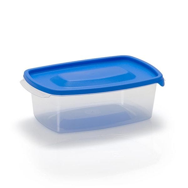 Contenedor de plástico mediano rectangular Refripractic 0515 Cubasa