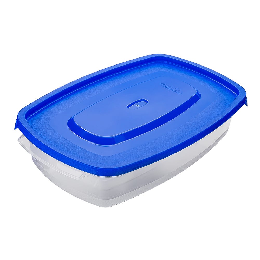 Contenedor de plástico rectangular 2 L Refripractic 0519 Cubasa
