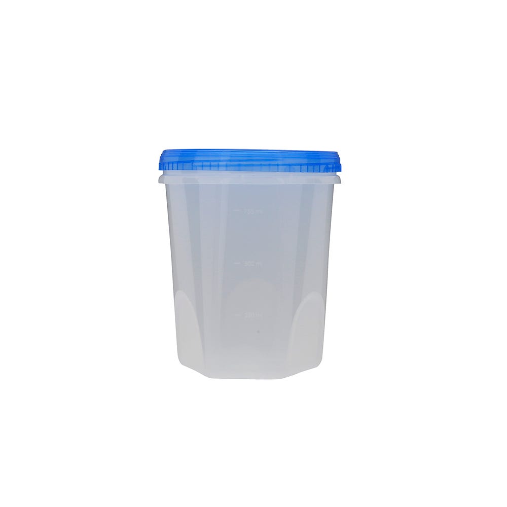 Juego de contenedores de plástico 4 piezas 800 ml Twist 1937 Cubasa