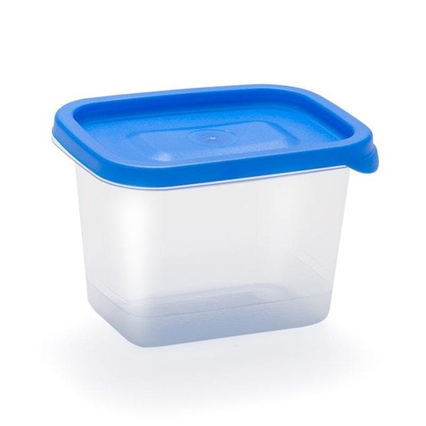 Mini contenedor de plástico rectangular Refripractic Núm.2 0526 Cubasa