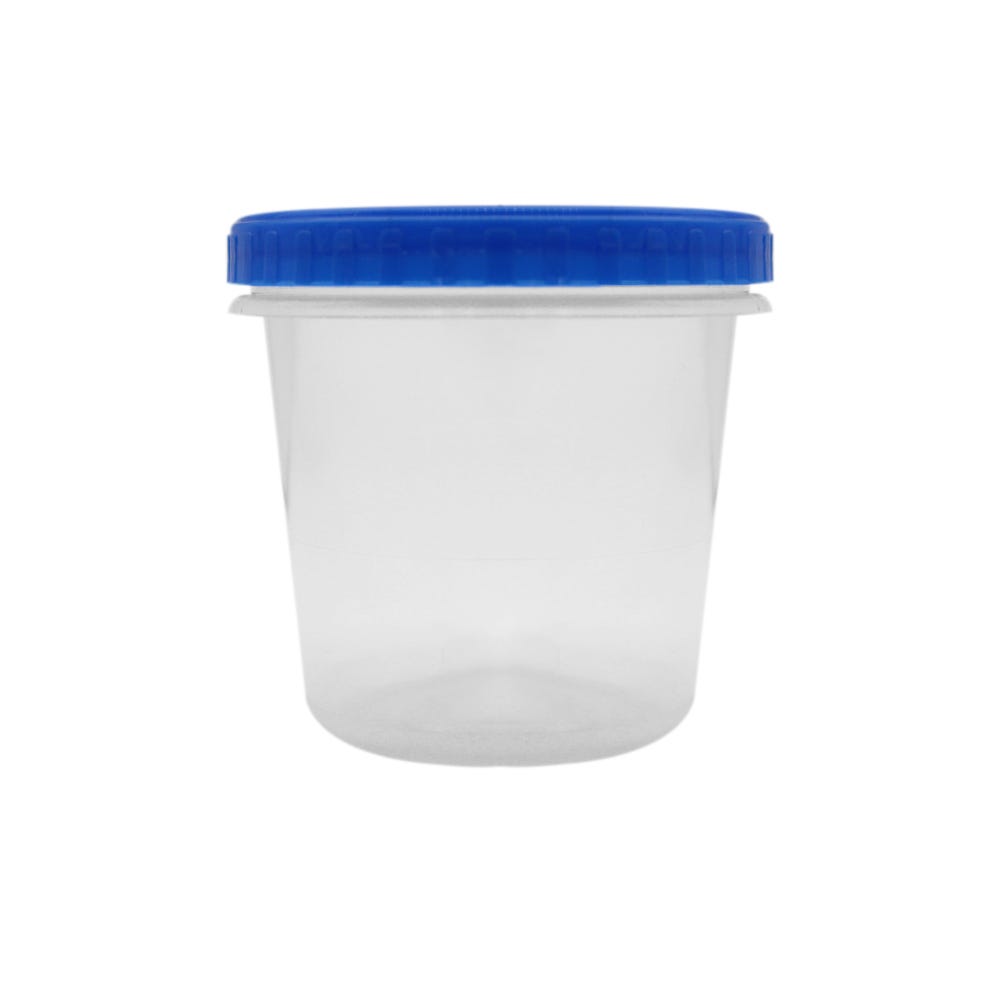 Contenedor de plástico 200 ml Microhermético Núm.2 0535 Cubasa