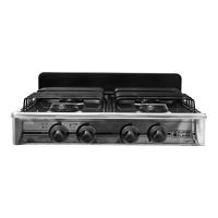 Parrilla de gas 4 quemadores acero inoxidable 4Q-TA Super Flama