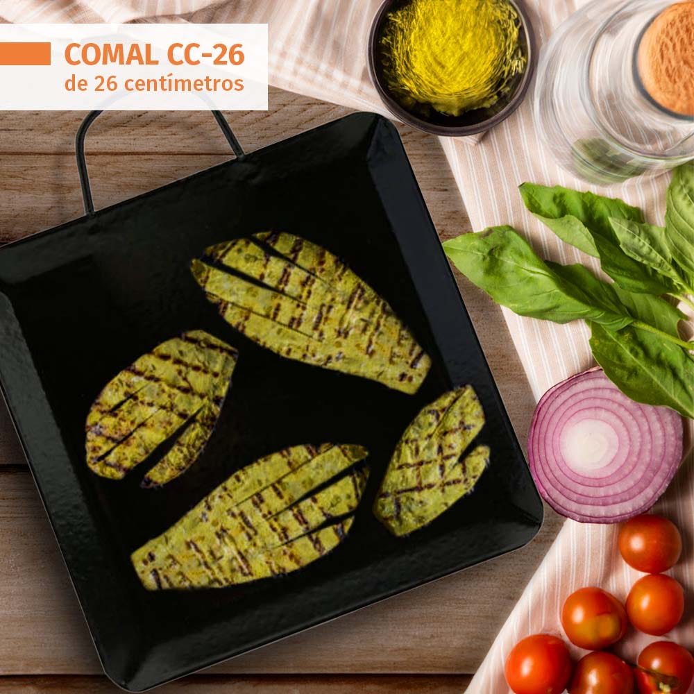 Comal cuadrado 24.5 cm