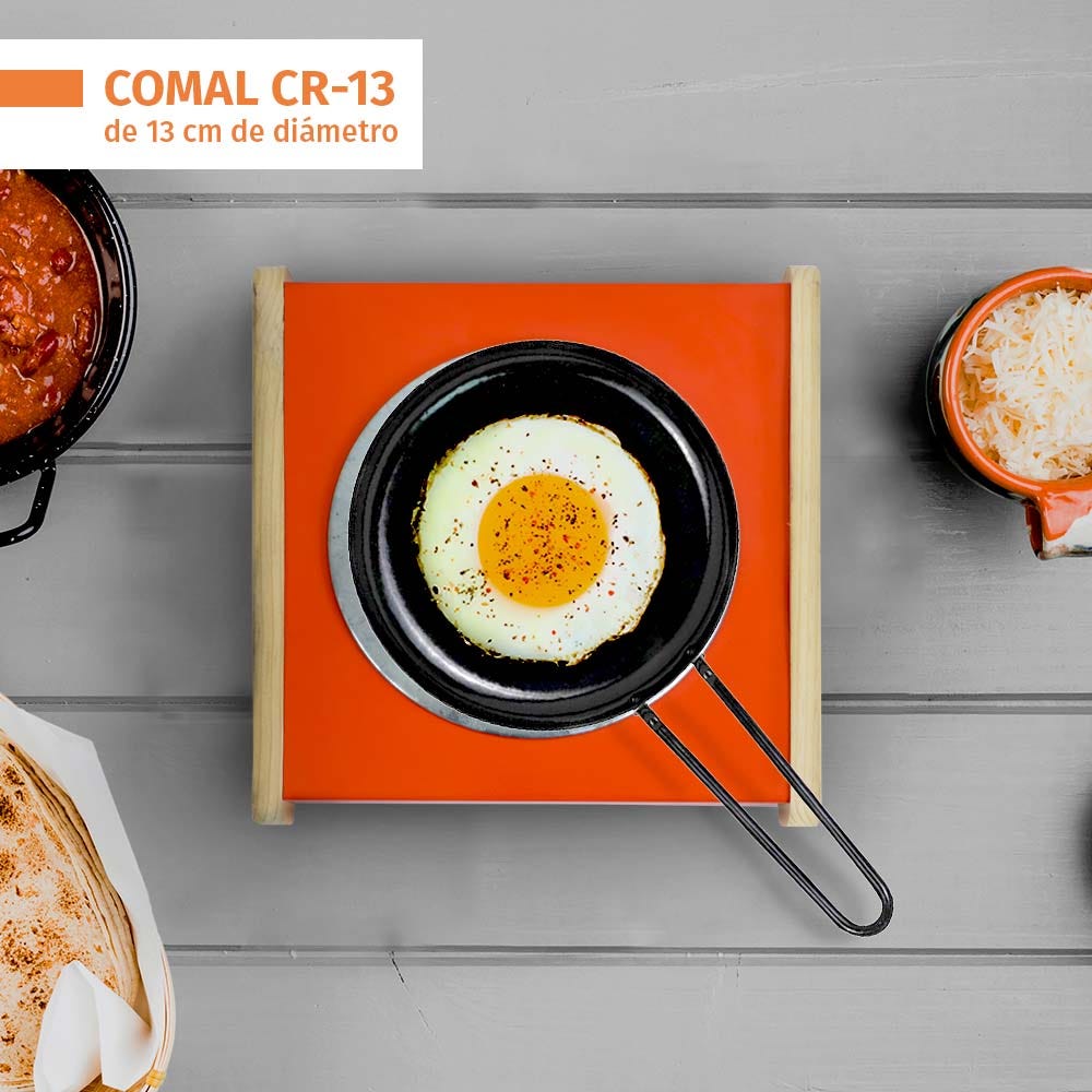 Comal huevero 13 cm – vista 4