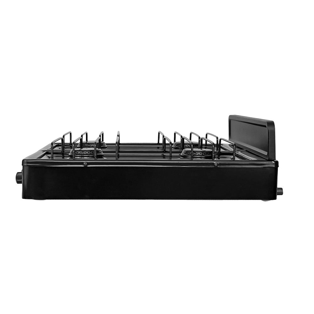 Estufa de gas 4 quemadores negra 4Q-N Super Flama – vista 3