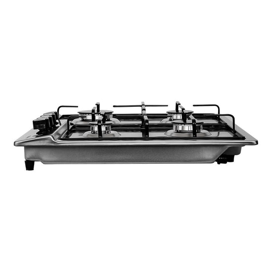 Parrilla de gas 4 quemadores empotrable acero inoxidable NOVA STEEL 60-B Supra – vista 3