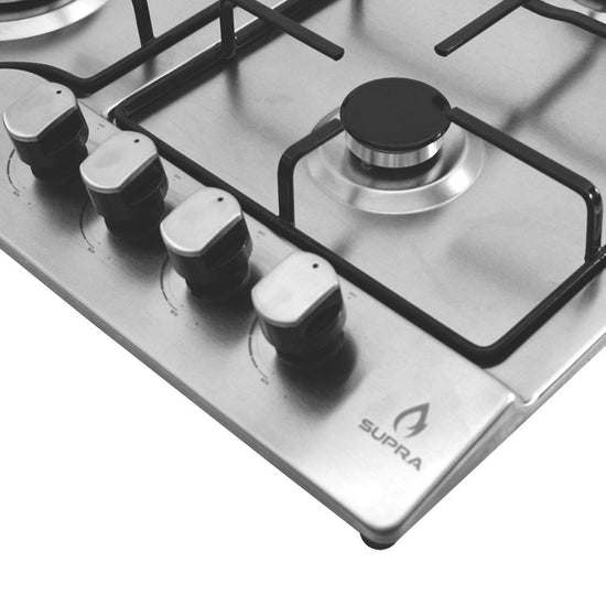 Parrilla de gas 4 quemadores empotrable acero inoxidable NOVA STEEL 60-B Supra – vista 10