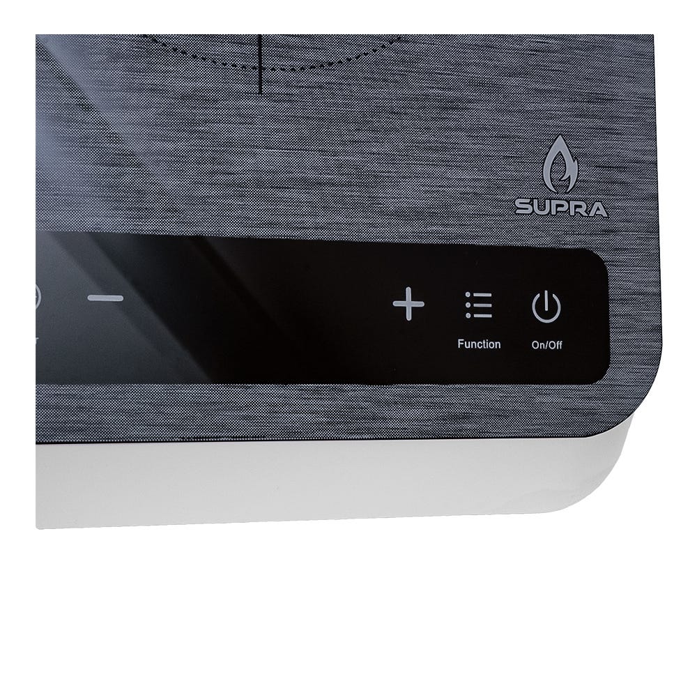 Parrilla de inducción 2 quemadores cristal templado BRUSH W TWO Supra – vista 5