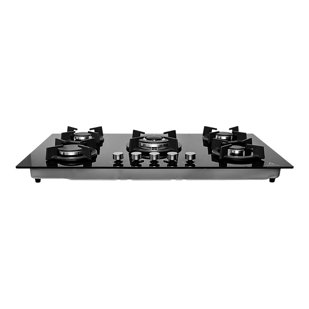 Parrilla 5 quemadores de cristal templado ONIX 90 Supra – vista 3