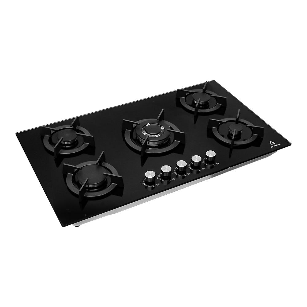 Parrilla 5 quemadores de cristal templado ONIX 90 Supra – vista 4