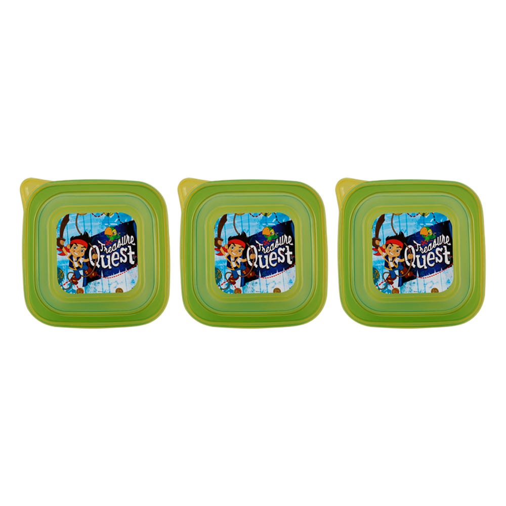 Recipiente cuadrado Jake 350 ml