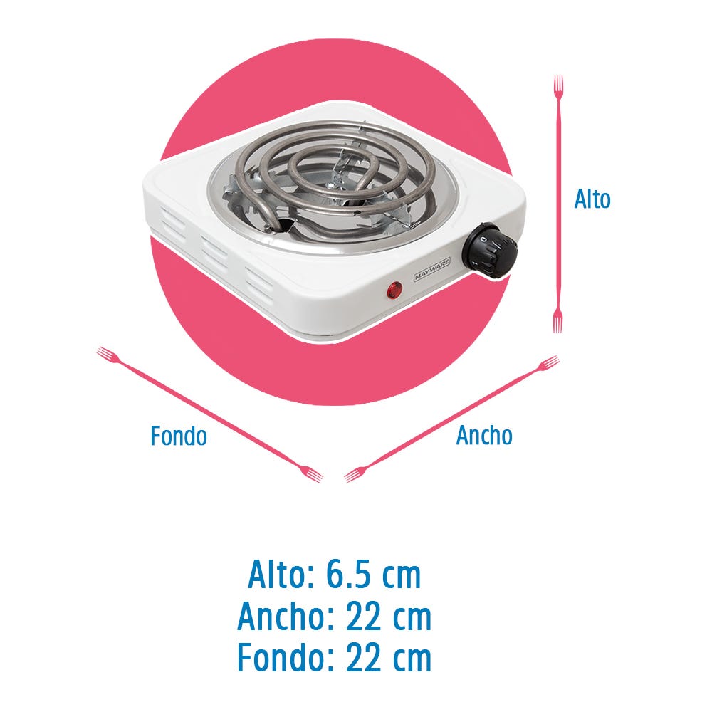 Parrilla eléctrica Mayware