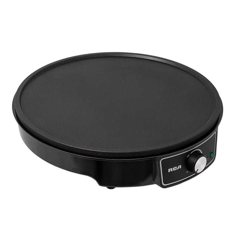 Crepera plancha con antiadherente y accesorios 30 cm negra RC-602 RCA