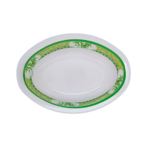 Tazón oval 10 Bambú Verde Clorofila