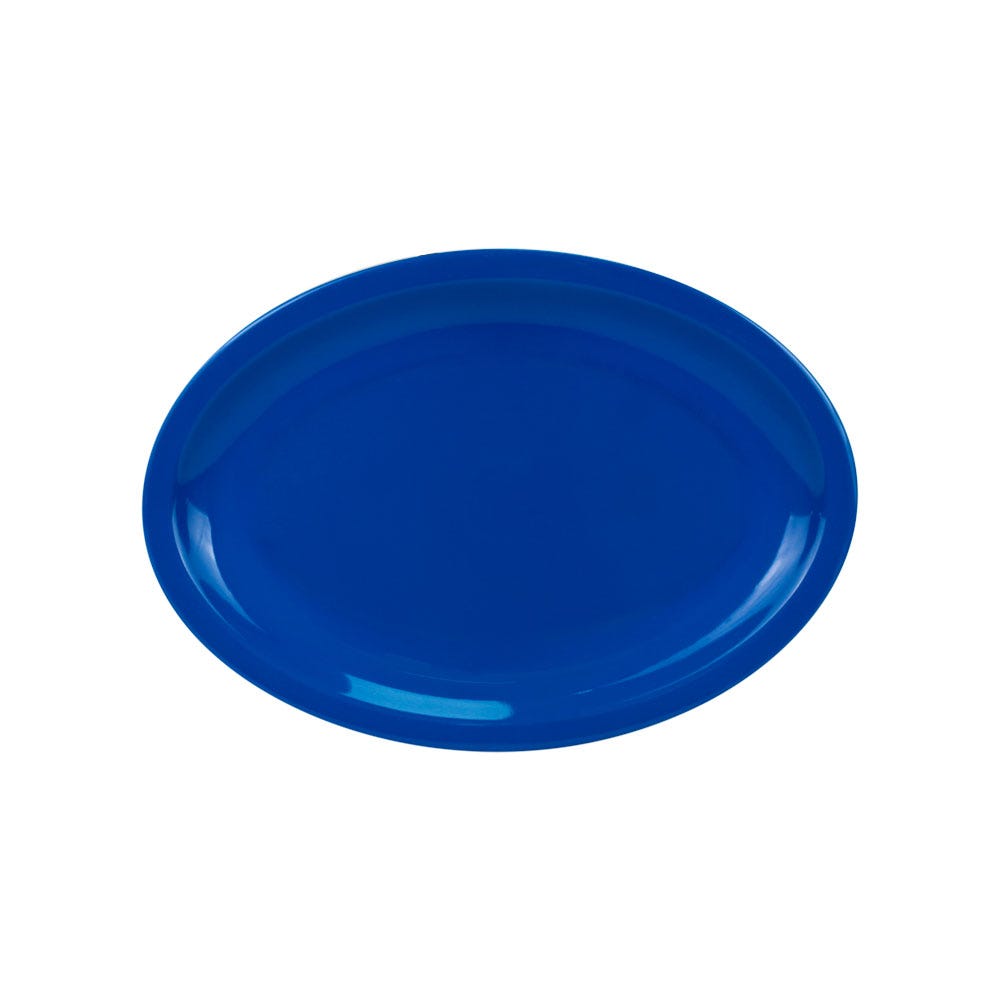 Platón oval 11.5 azul