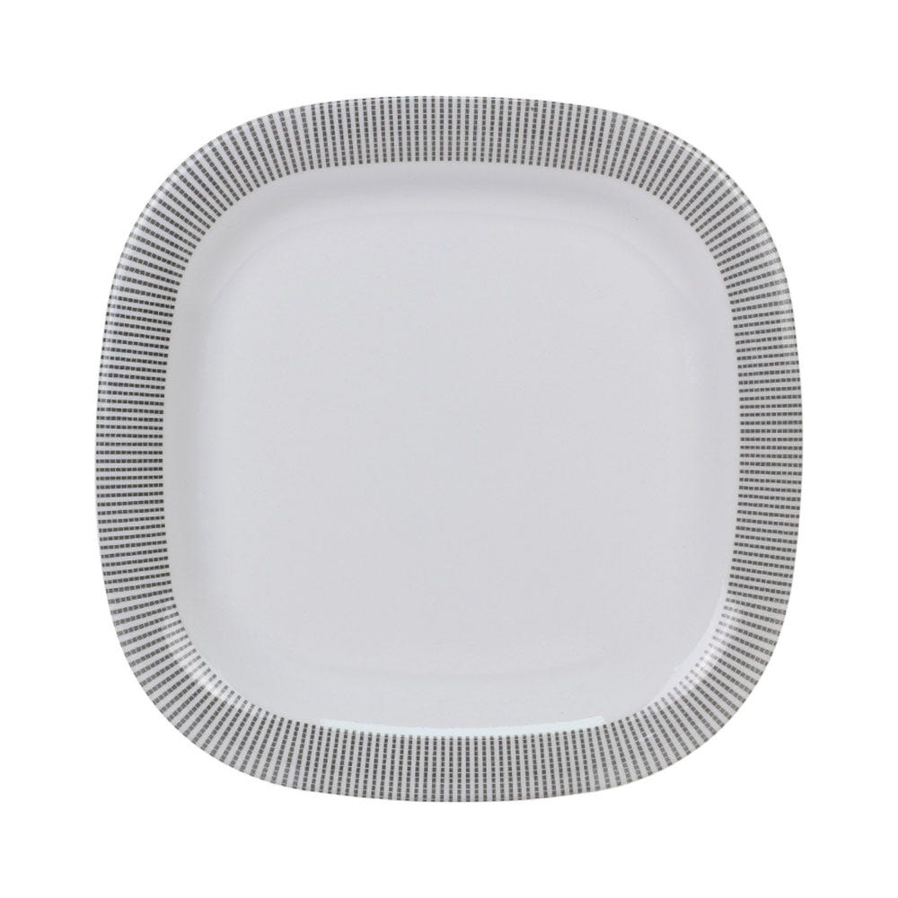 Plato ensalada cuadrado 26 cm Elegantza 963-D Tai Ping