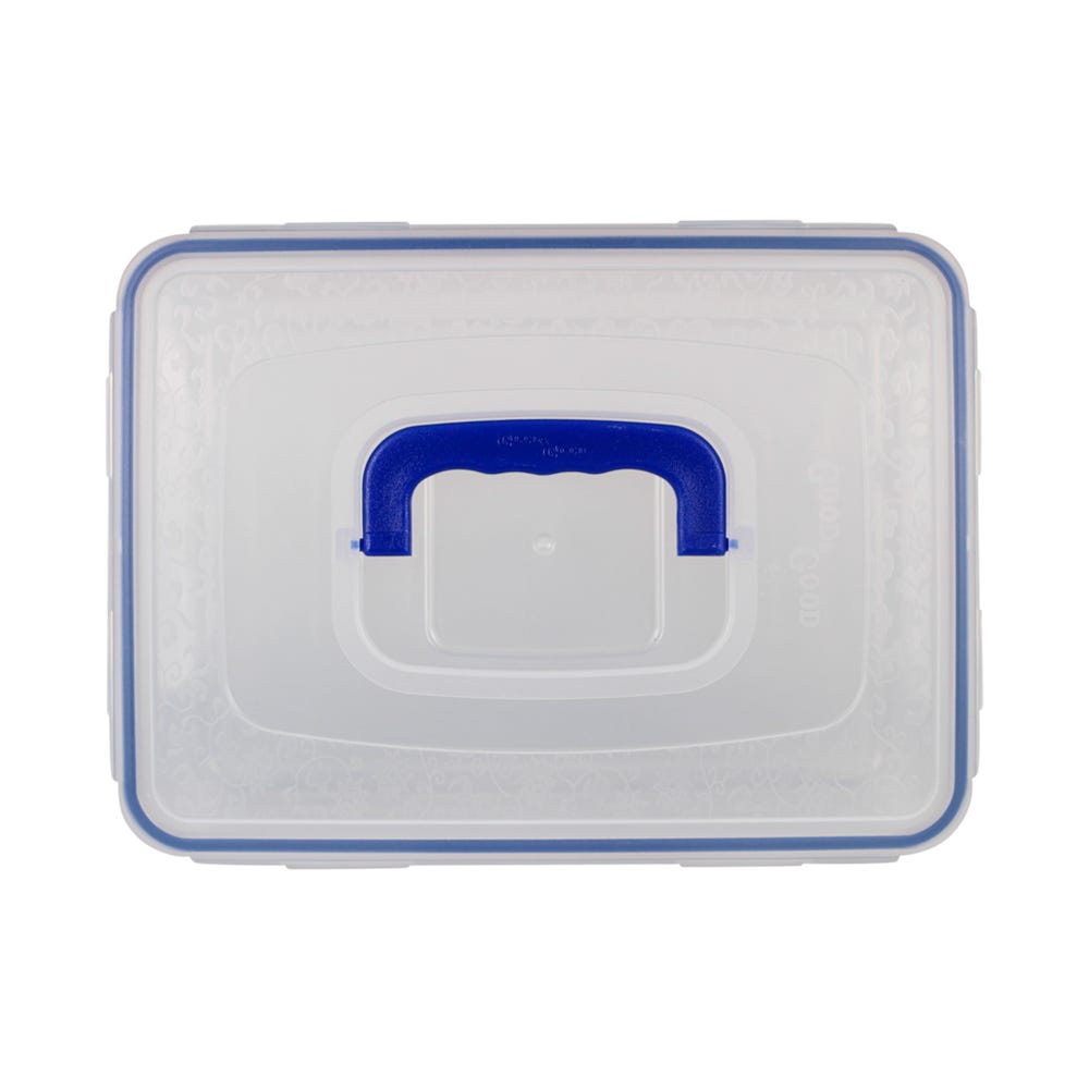 Hermético rectangular 8 L Good & Good con asa