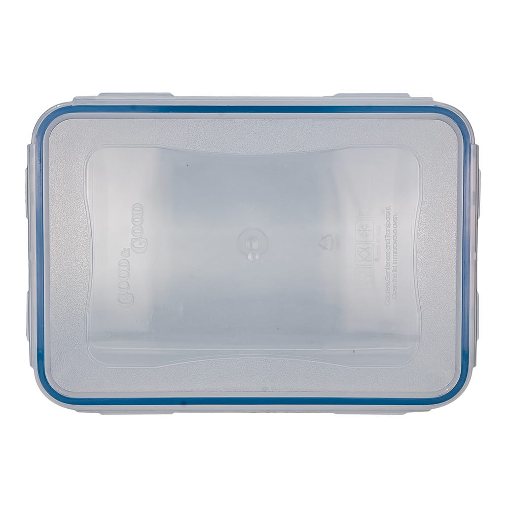 Recipiente hermético rectangular plástico 3.100 litros DG-123 Good & Good